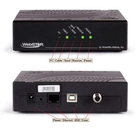 Cable Modem Webstar DPC2100, Drivers para Windows 7, Vista, XP 1
