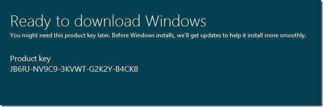 Serial de Windows 8 (Oficial Microsoft 100% Legal de Prueba) 