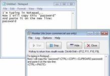 Descarga Hooker, un Keylogger Gratis y Portable para Windows 1