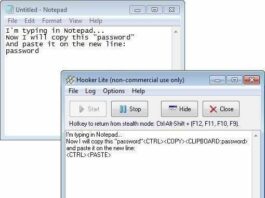 Descarga Hooker, un Keylogger Gratis y Portable para Windows 1
